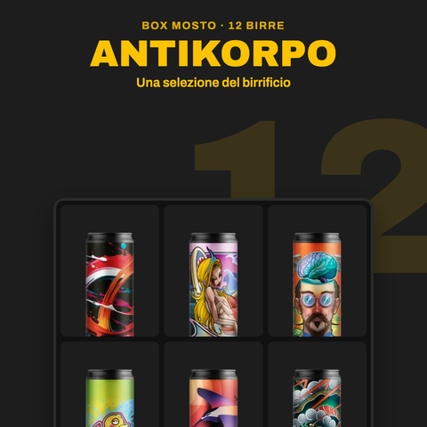 Box Antikorpo Mosto: 12 birre
