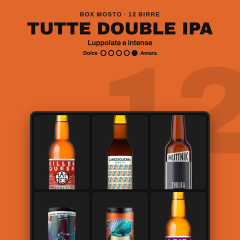 Box Tutte Double IPA Mosto: 12 birre
