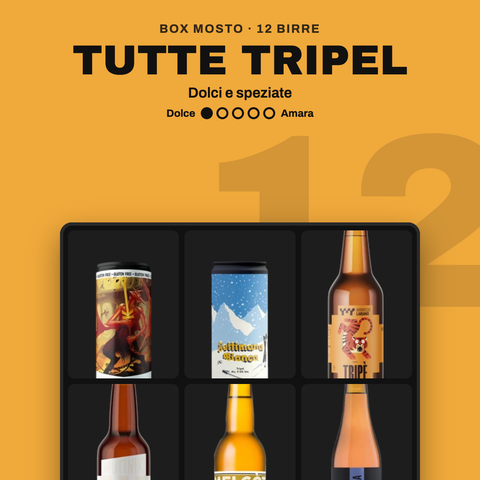 Box Tutte Tripel Mosto: 12 birre