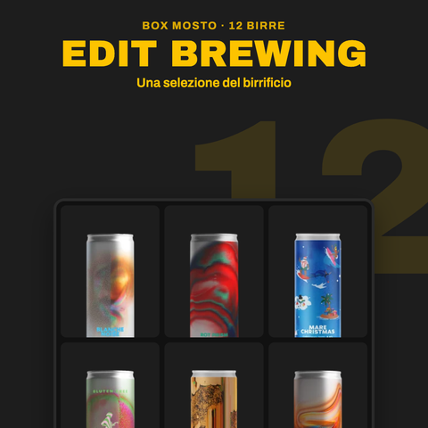 Box EDIT Brewing Mosto: 12 birre