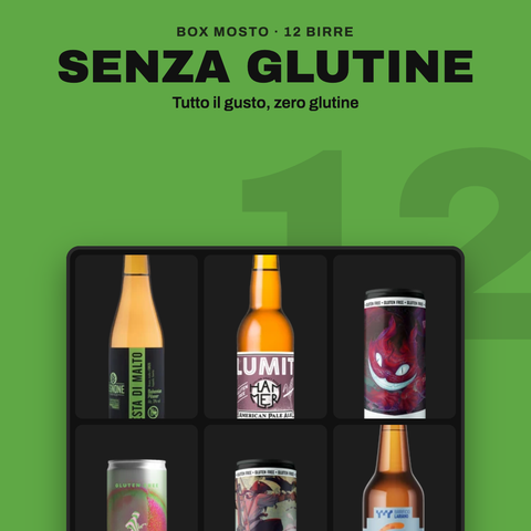 Box Senza Glutine Mosto: 12 birre artigianali senza glutine
